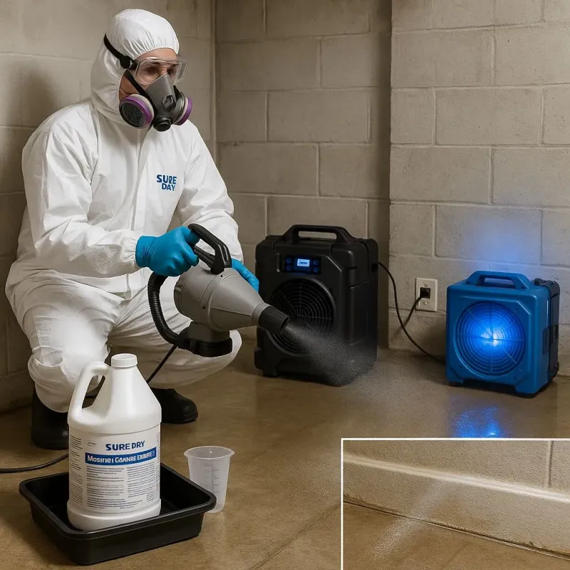 Sanitization and Odor Removal process in Munhall, PA