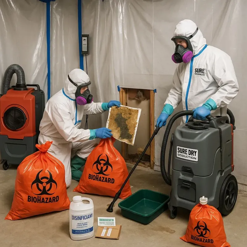 Contaminated Water Handling Protocols process in Munhall, PA