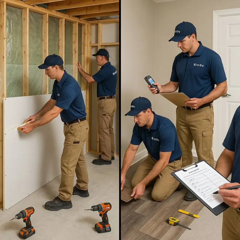Repairs and Reconstruction process in Munhall, PA